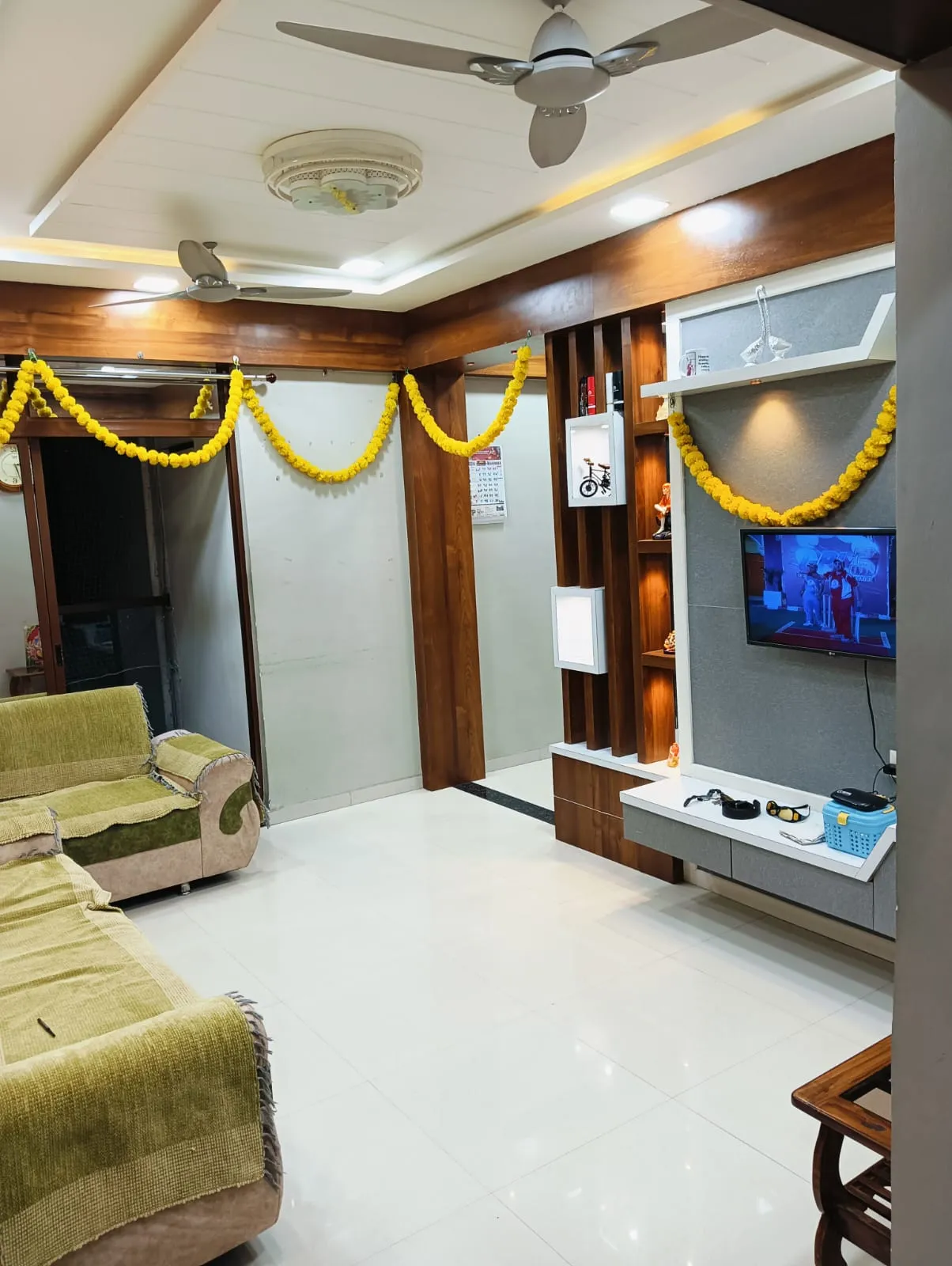 Premium Fully Furnished 3 BHK Road-Facing Flat for Sale at Shreeji Heights, Nava Naroda, Ahmedabad in Ahmedabad