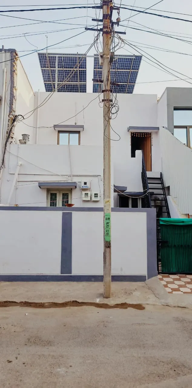 Clear Title 2 BHK Independent Tenement with Solar Rooftop for Sale in Parth Society, Gayatrinagar, Bhavnagar in Bhavnagar